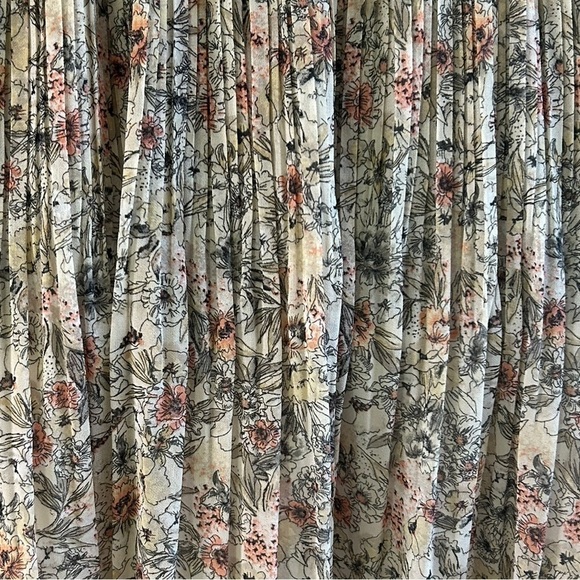 𝅺American Rag Cambridge Floral Oatmeal Combo Dress • NWT • Size: Medium​ - Picture 8 of 9